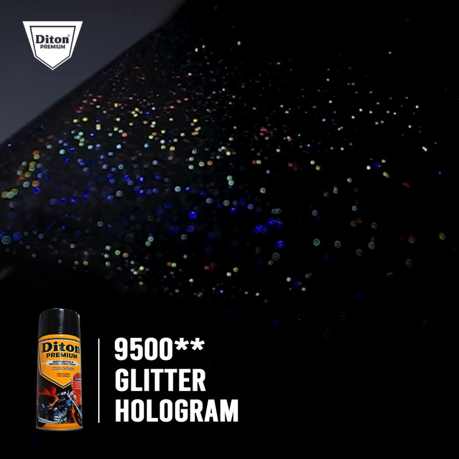 Cat Semprot DITON PREMIUM - Glitter Hologram GH 9500**-2
