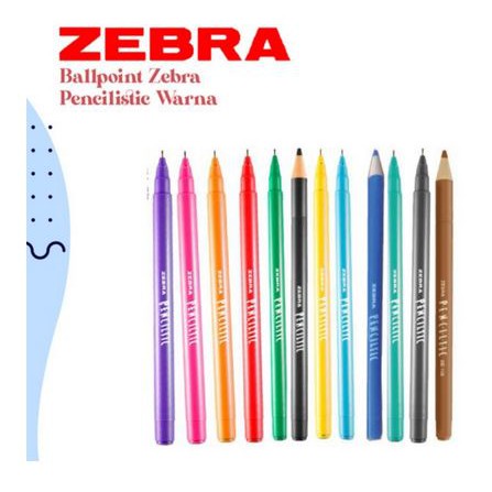

Pulpen Ballpoint Zebra Penciltic Gel Pen
