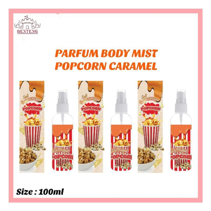 PCP100 - Body Mist Salted Caramel Popcorn Parfum Premium