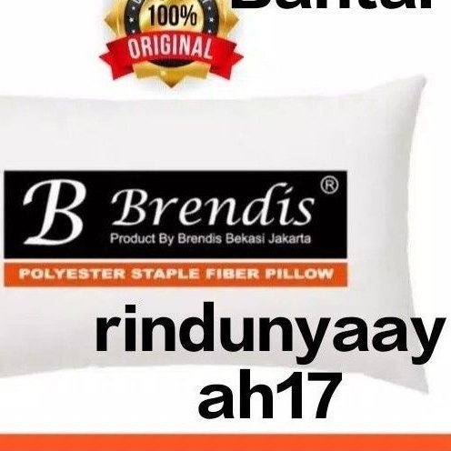 [100%ORIGINAL]BANTAL/GULING HOTEL BRENDIS EMPUK LEMBUT ISI(1 pcs) Bantal hotel