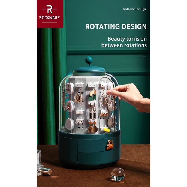 ROCKWARE RW-JRB01 - Pandora Secret Jewelry Storage Box Kotak Perhiasan
