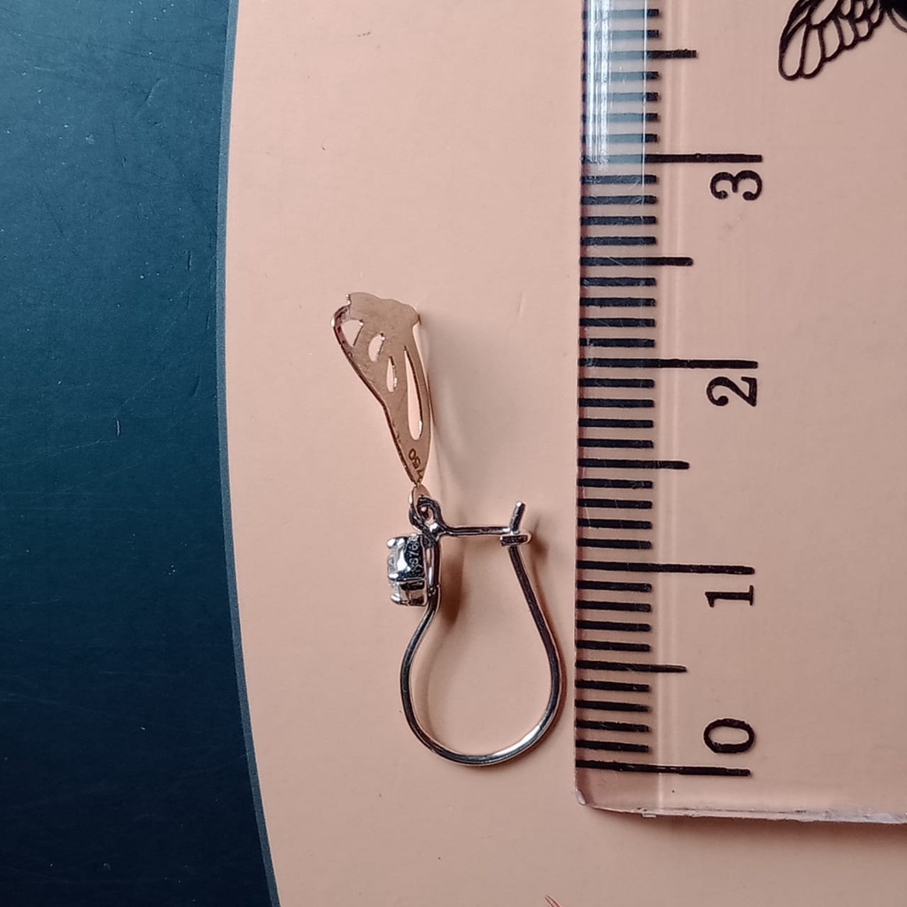 Anting Emas 17K - 0.75 gr Kadar 750 - 140