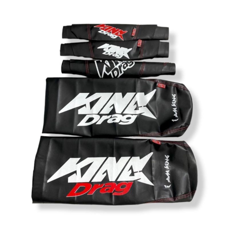 (PROMO TERMURAH) SARUNG JOK MOTOR ATAU KULIT JOK KING DRAG ASLI IMPORT THAILAND BAHAN TEBAL KULIT JO