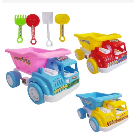 Mainan Truk Pasir/ Mainan anak mobil mobilan / Truck Pasir Dump Truck Besar 700204