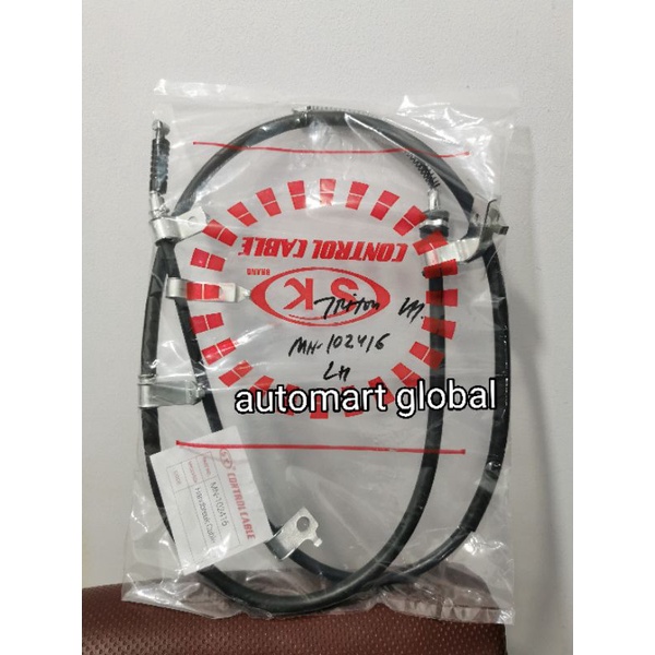 kabel rem tangan belakang triton 2500cc doble cabin mn-104416 mn-104417