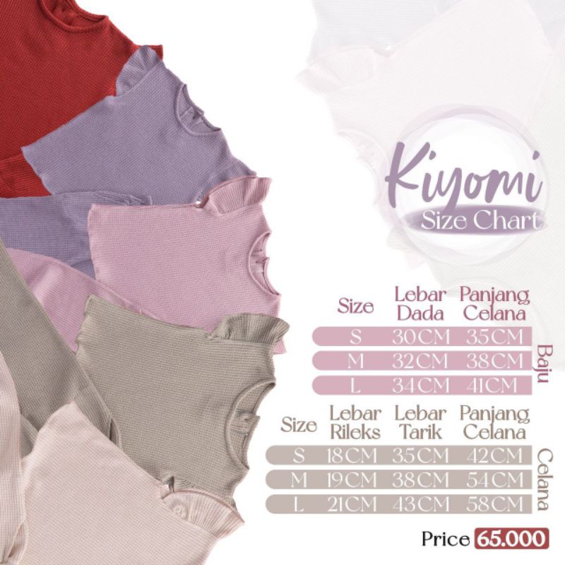 setelan anak perempuan | baju anak lucu | baju perempuan | kiyomi set | variant cream | kiyomi warna cream