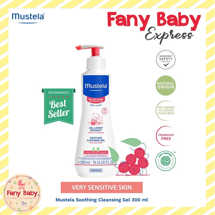 MUSTELA SOOTHING CLEANSING GEL 300ML