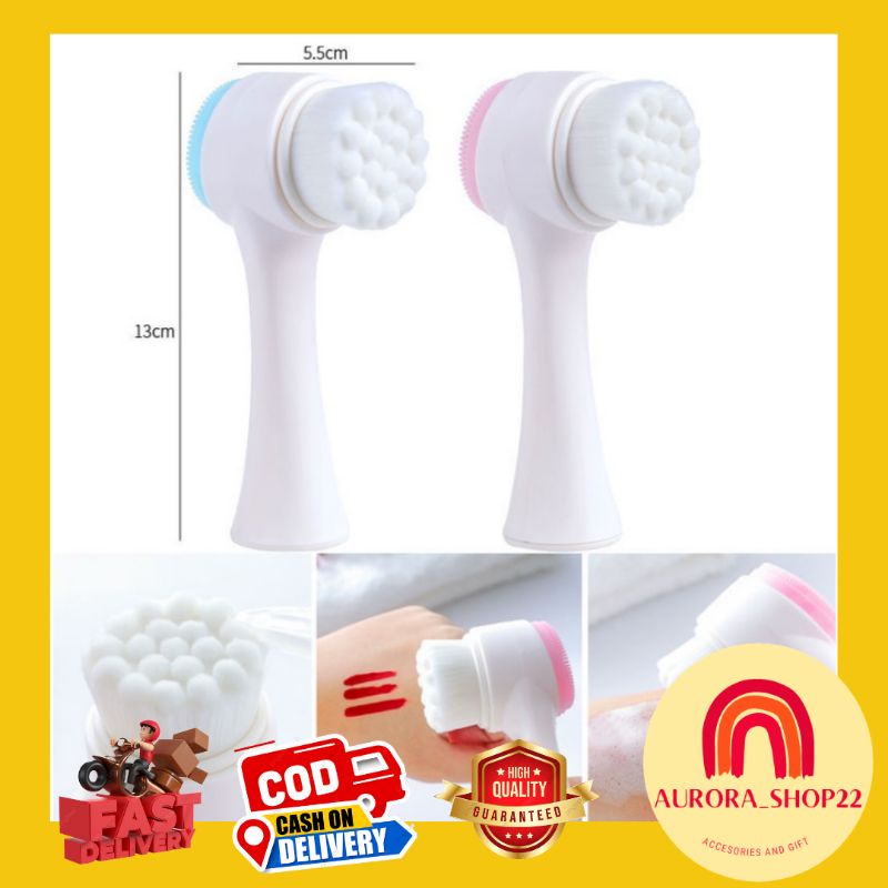 [COD] Facial Brush Silicon / Alat Pembersih Muka Lembut Brush Wajah Alat Cuci Muka Silikon