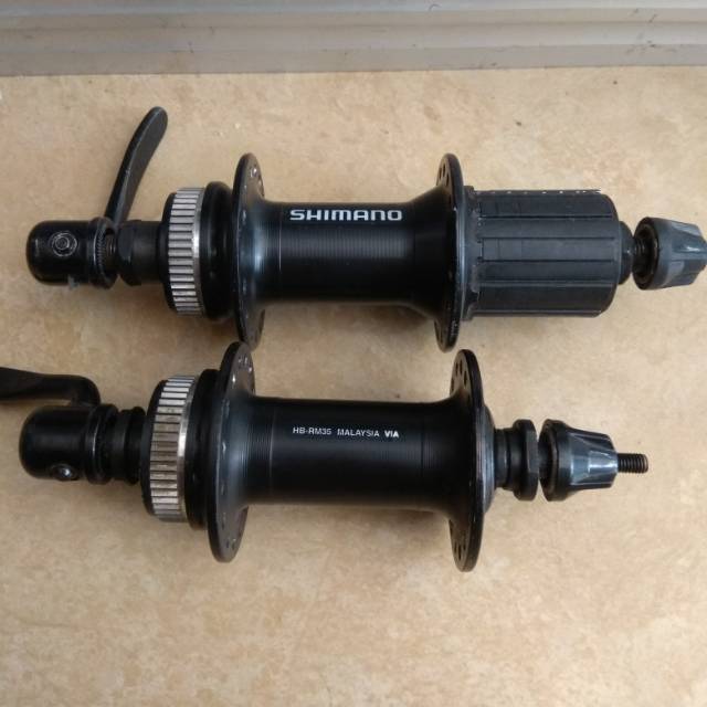 HUB FREEHUB SHIMANO PARALAK RM35 36H   HUB FREEHUB SHIMANO CENTERLOCK 36H