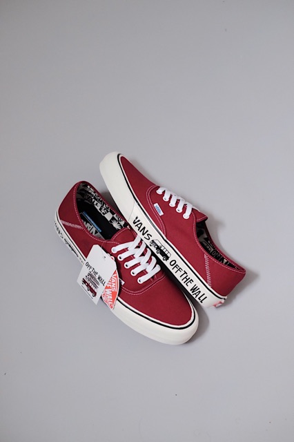 Vans Authentic X "Yusuke Hanai" Rumba Red SF Exclusive Release (Ultracush Lite)