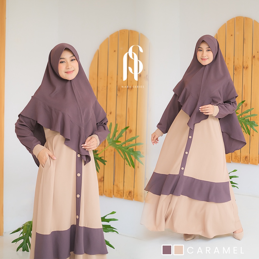 Gamis Syari Terbaru Ori Nabil Series