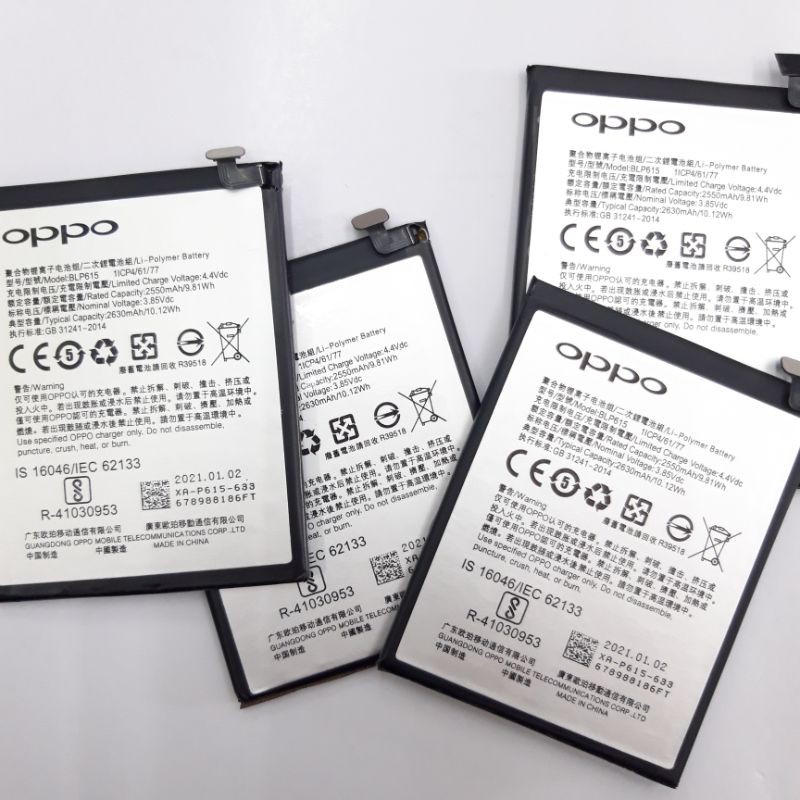 Battery Baterai Oppo A37 Neo 9 BLP615 Kualitas Ori