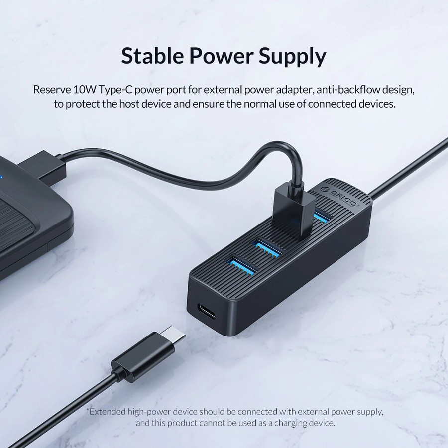 Orico USB Type C To USB HUB 4Port 3.0 - TWC3-4A