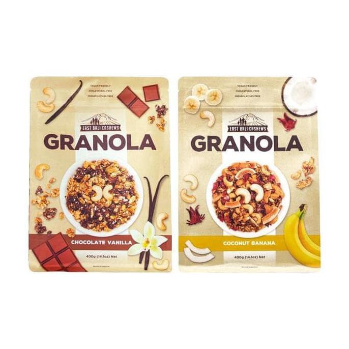 

Termurah! East Bali Cashew Granola 400 G Vegan - Rosella Cinamon