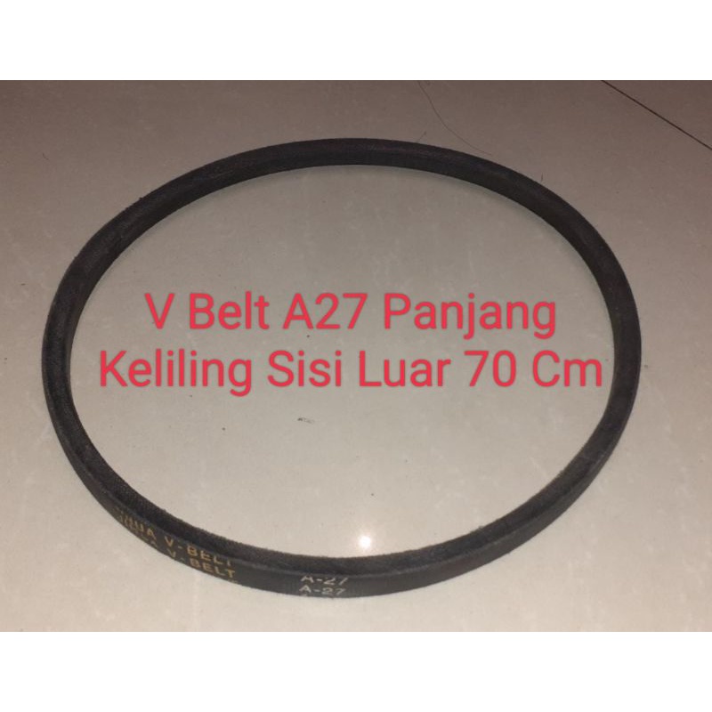 V Belt Mesin Cuci Jihua A27 Pengganti A-660E