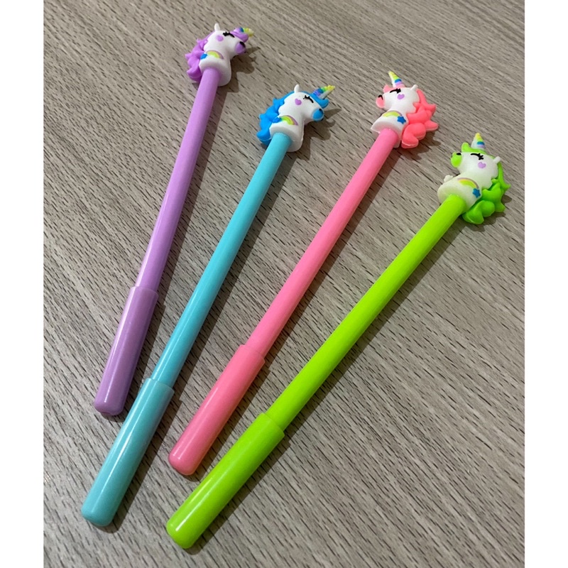 

Bolpen / bulpen / pulpen gel unicorn