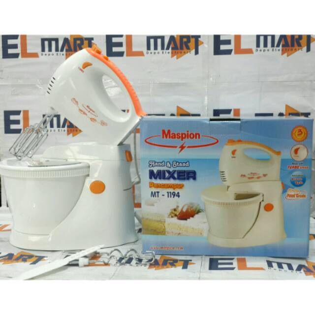 Maspion Mixer Com MT1194 - MT 1194 Standing  Mixer Bowl Putar