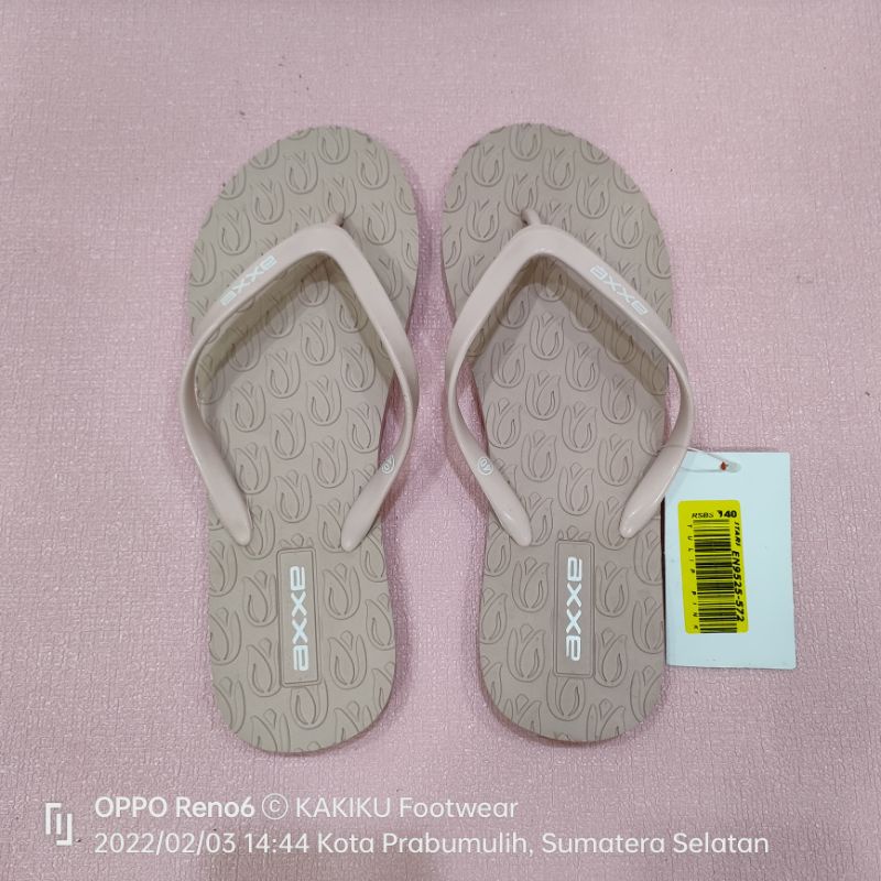 [Original] AXXE Sandal Jepit Wanita Tulip Pink