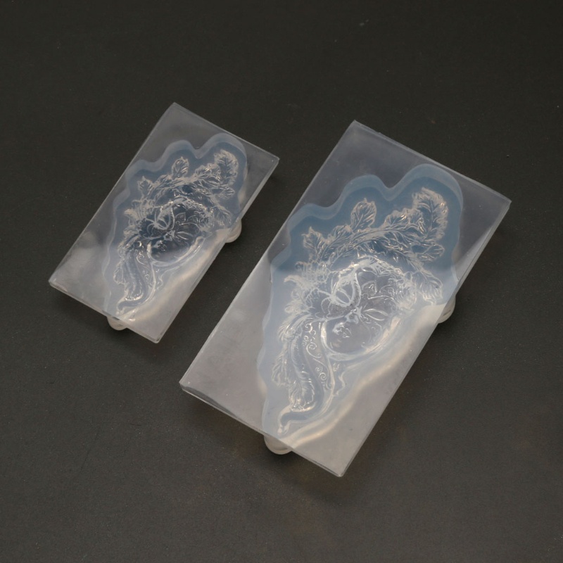 SIY  DIY A Dancer In A Mask Epoxy Resin Casting Mold Fairy Goddess Dancing Girl Charm Pendant Silicone Resin Mold Craft Tools