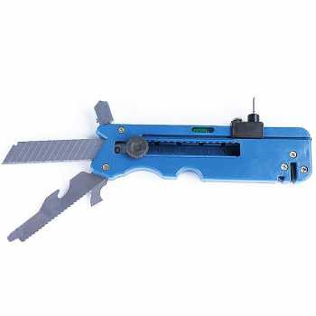 pisau kaca Pisau kaca DIY Tool - SFM (biru) pembuka botol cuter Moiitee Pisau Pemotong Kaca Silet Glass Cutter multifungsi