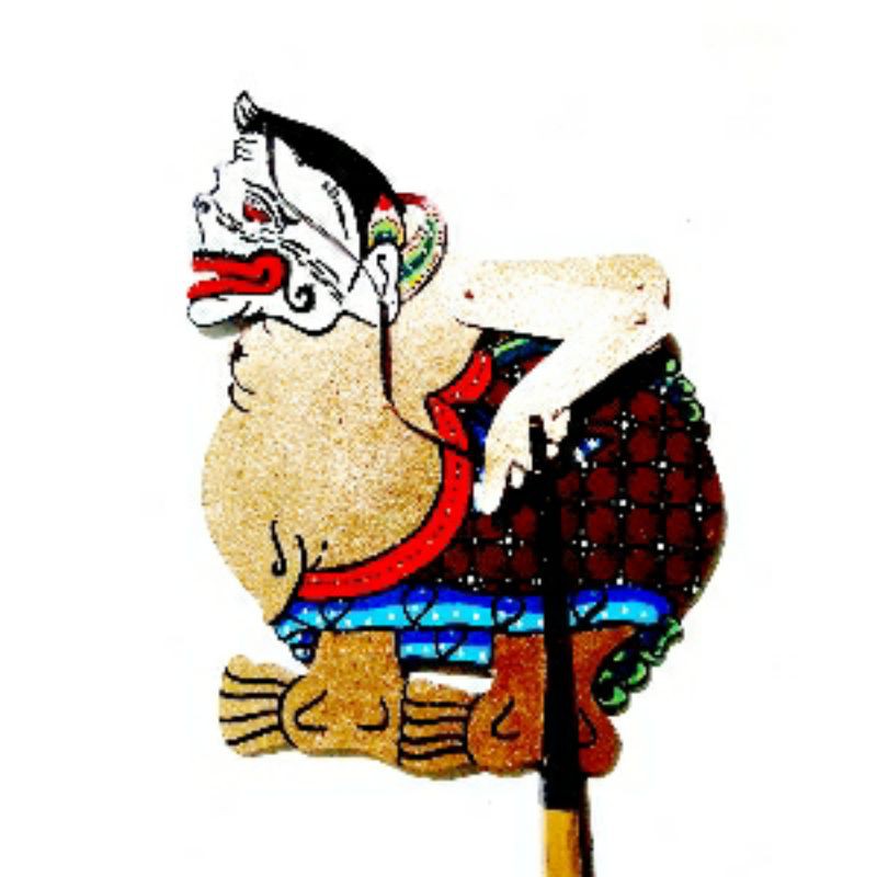 WAYANG KULIT HIASAN DINDING SEMAR