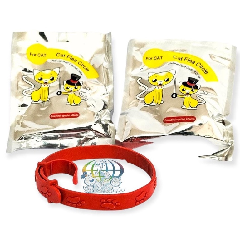 Natural Pest Control Collar Kalung anti Kutu Flea Tick kucing impor