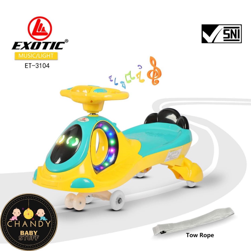 SWING CAR ET-3104 EXOTIC RIDE ON TOYS