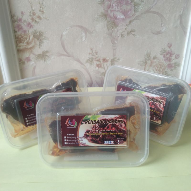 

RENDANG PADANG Daging Sapi 250 gr / Khas BUNDO heart