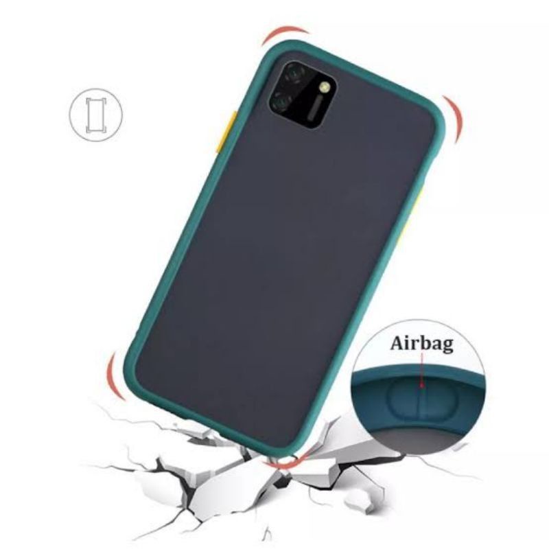 Case Aeromatte Realme C12/C15/Realme 7/7i/7 Pro Fasion Case Realme