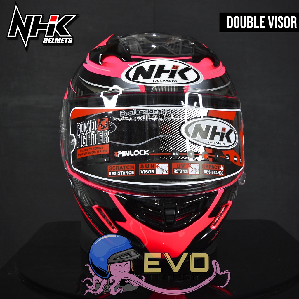 NHK GP 1000 SE PLASMA PINK FLUO - SILVER