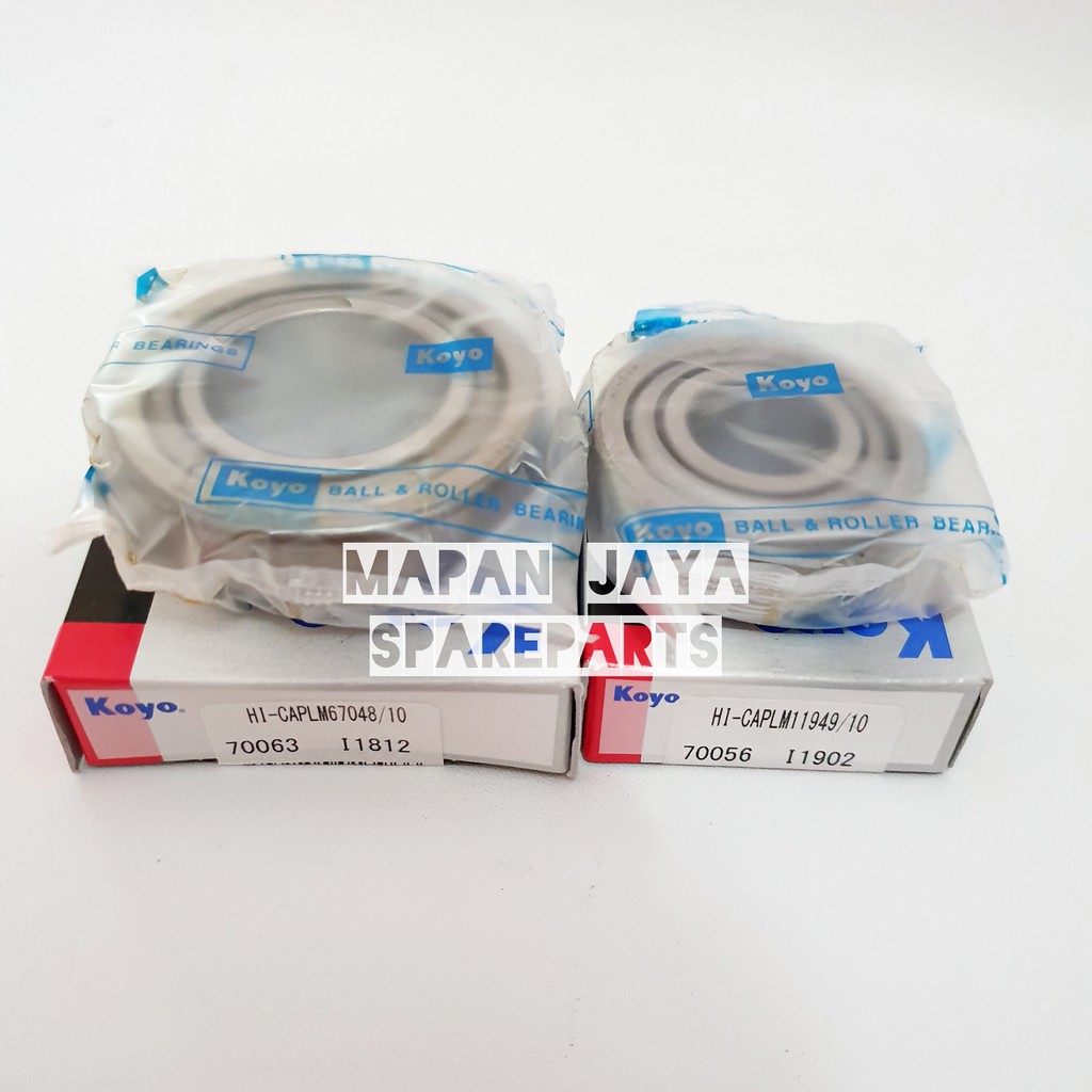 LAHER BEARING RODA DEPAN KIJANG 5K 7K Set KOYO ASLI