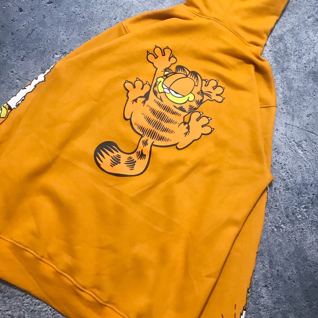 Jaket Sweater Hoodie GARFIELD – Yellow Edition Trendy Casual Unisex Good Brand Quality Stylish