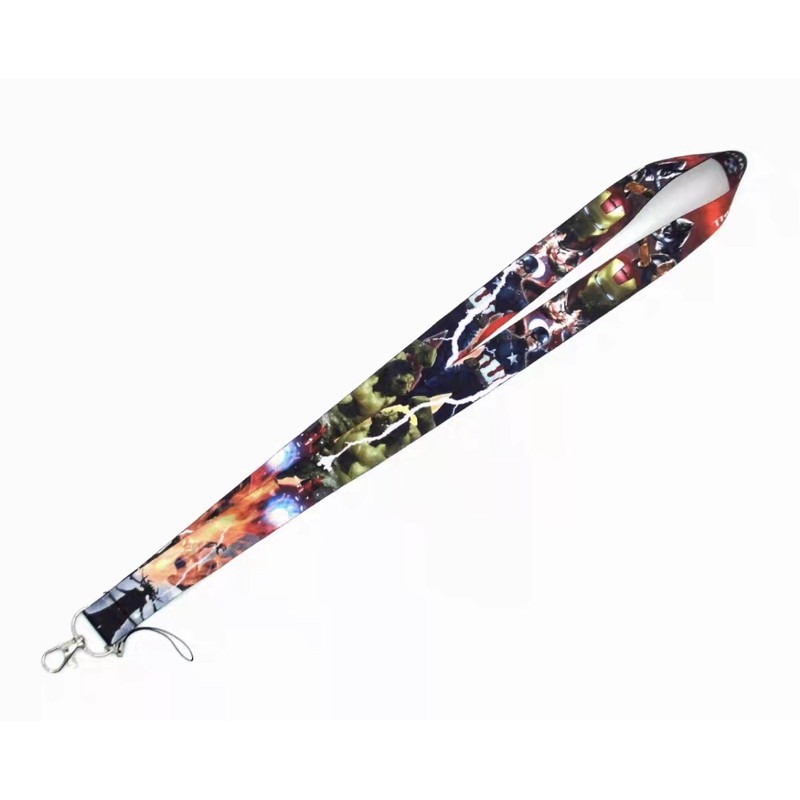 [ Vhieshop ] Tali Gantungan SuperHero Lanyard gantungan Hp