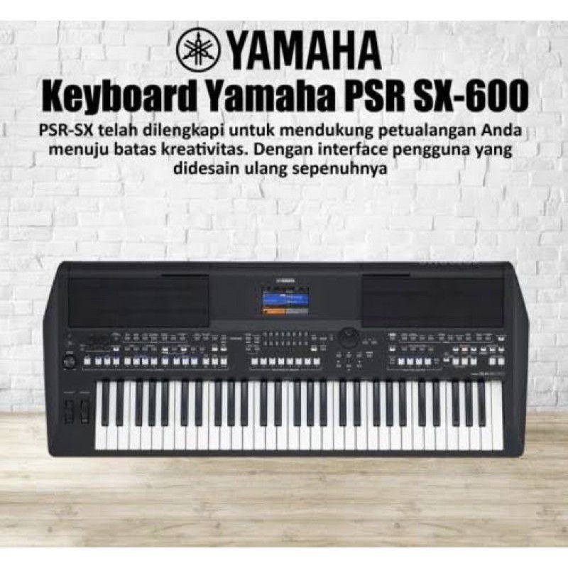 Keyboard Yamaha PSR SX600 / PSR- SX600 / PSR-SX 600 / SX 600