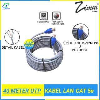 Jual Kabel Lan Utp Cat E Indoor Cca Zimmlink Soap Pakai Meter