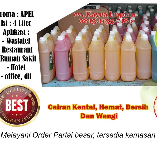 SABUN Hand Soap APEL / HANDSOAP / SABUN CUCI TANGAN / HAND SOAP APEL