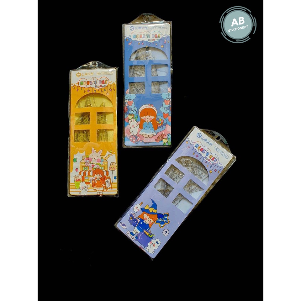 

Penggaris Segitiga Set seri HZ-5101
