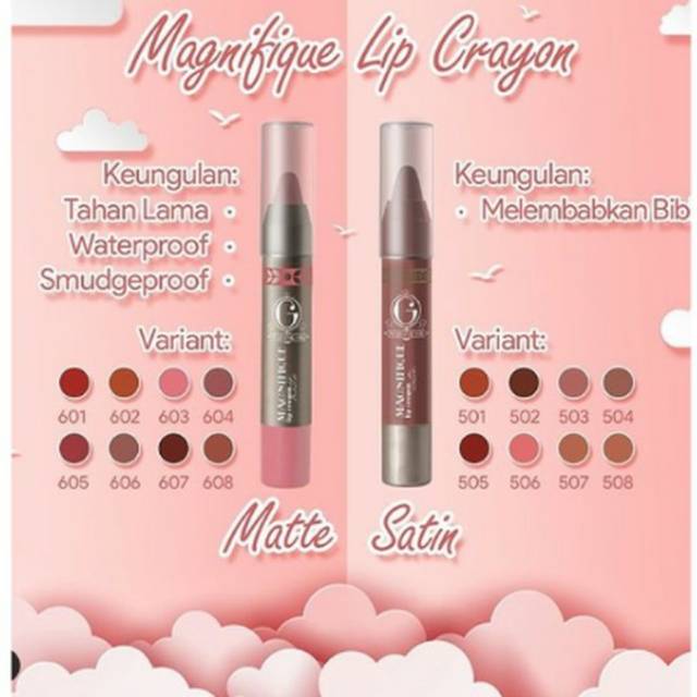 MADAME GIE LIP CRAYON MATTE MAGNIFIQUE