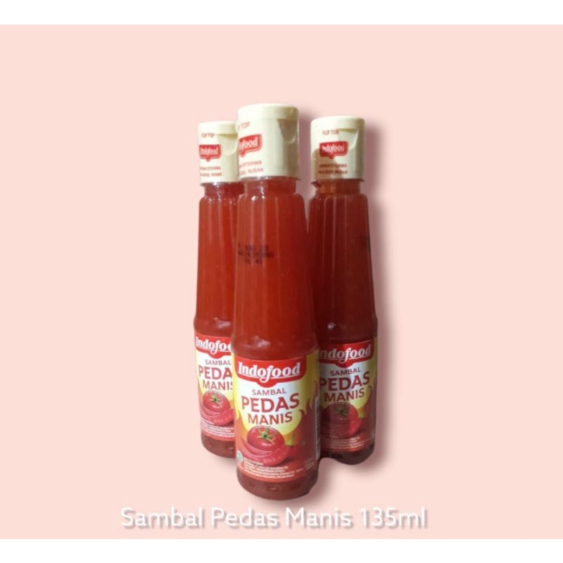 

indofood sambal pedas manis 135ml