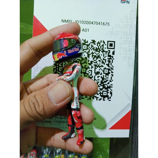 handmade figure Marc Marquez scale 1:24