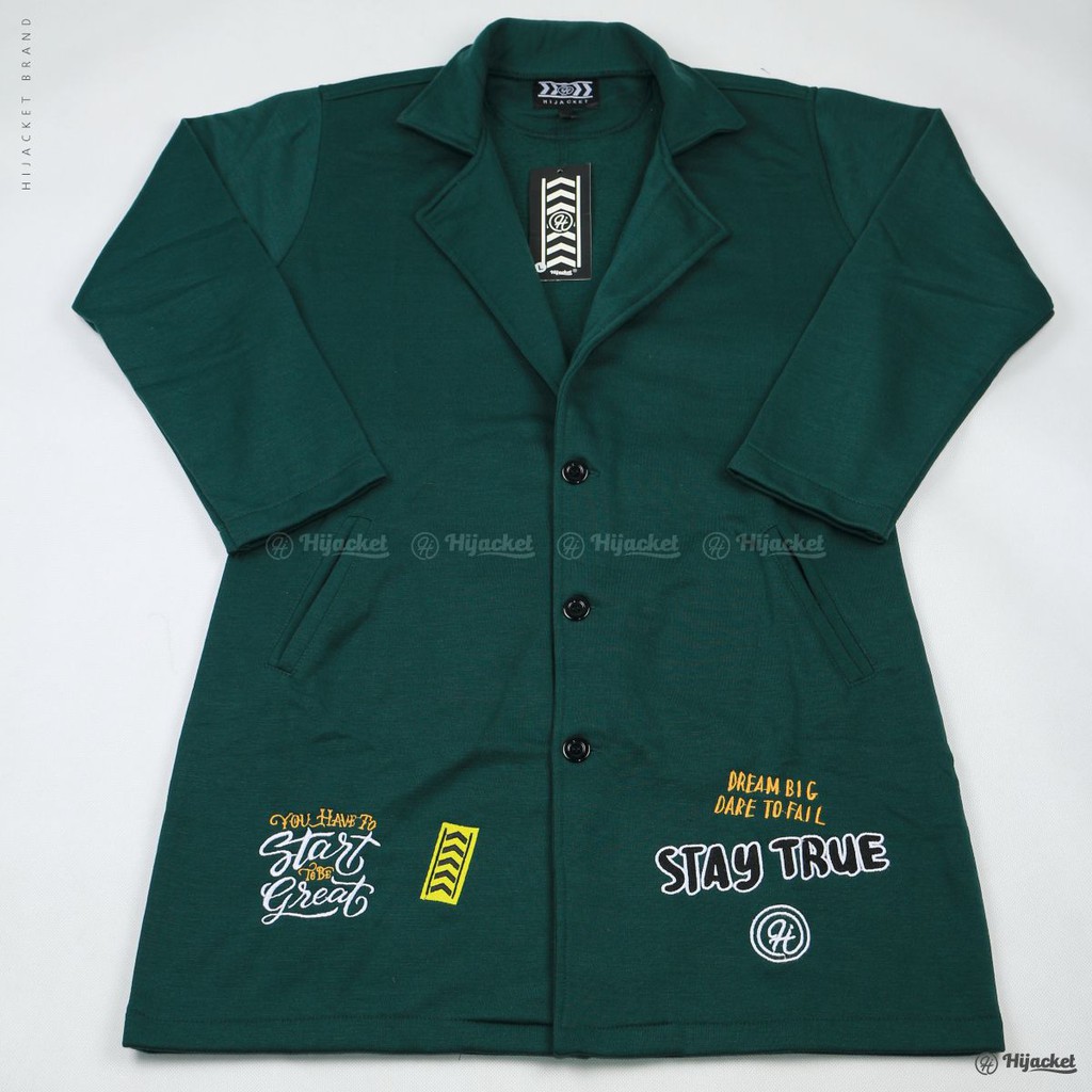 Hijacket® Elma | Original | Jaket Blazer Wanita Premium Fleece-AVOCADO