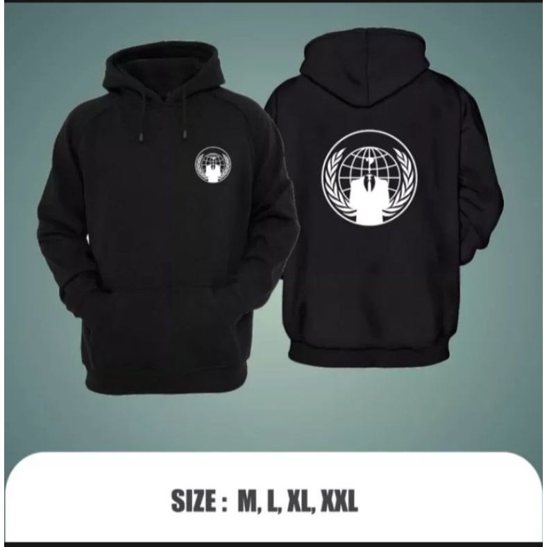 SWEATER ANONYMOUS HACKER HOODIE ANONYMOUS HACKER