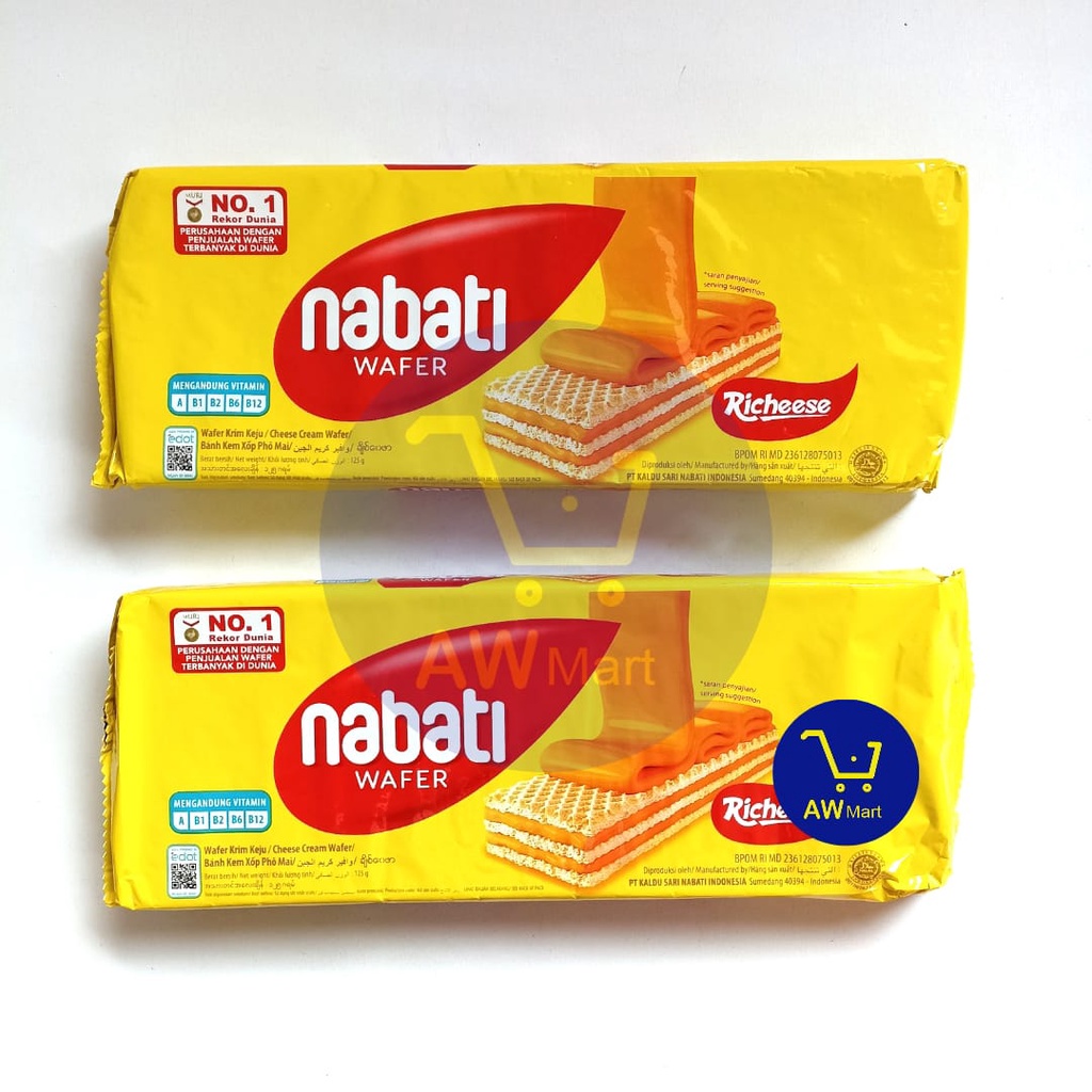 NABATI SNACK WAFER 125 GRAM / 130 GRAM (LANGSUNG DARI PABRIK)