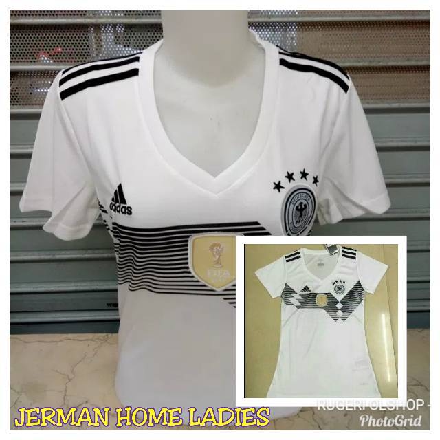 JERSEY JERMAN HOME LADIES WORLD CUP 2018 PIALA DUNIA