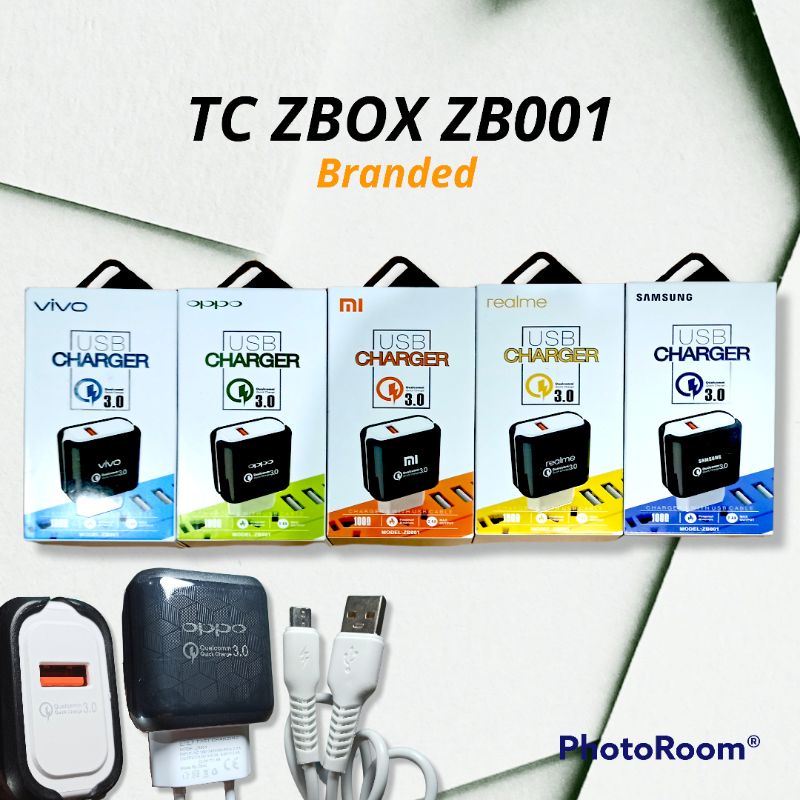 Charger / TC ZBOX ZB001 QC3.0 Branded