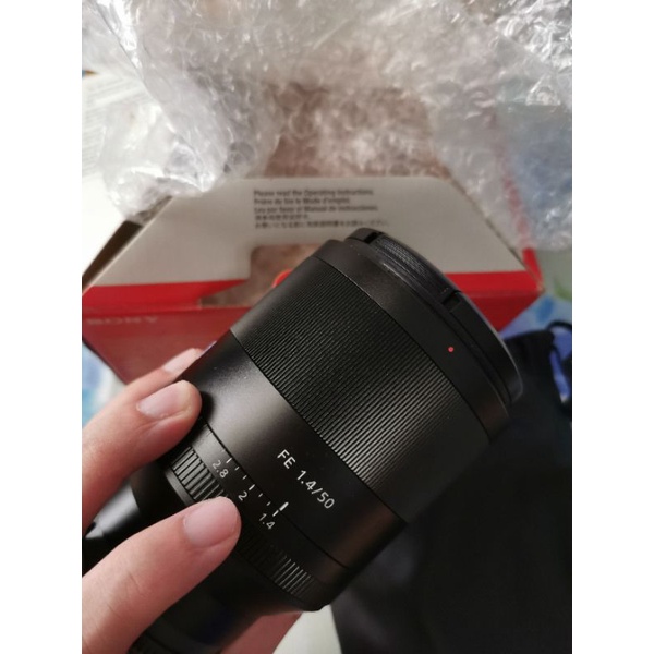 lensa sony fe50mm f1.4 Zeiss 2nd mulus