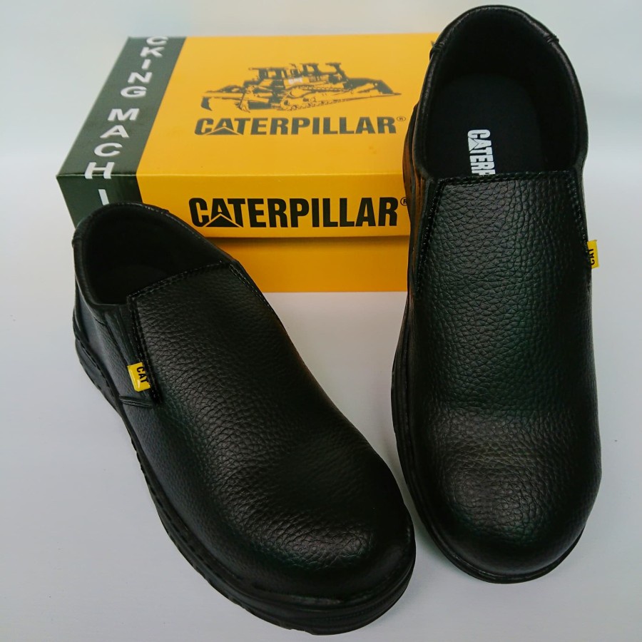 Sepatu Safety Slip-on Sepatu Kerja Safety sepatu proyek sepatu koky ready 36-44