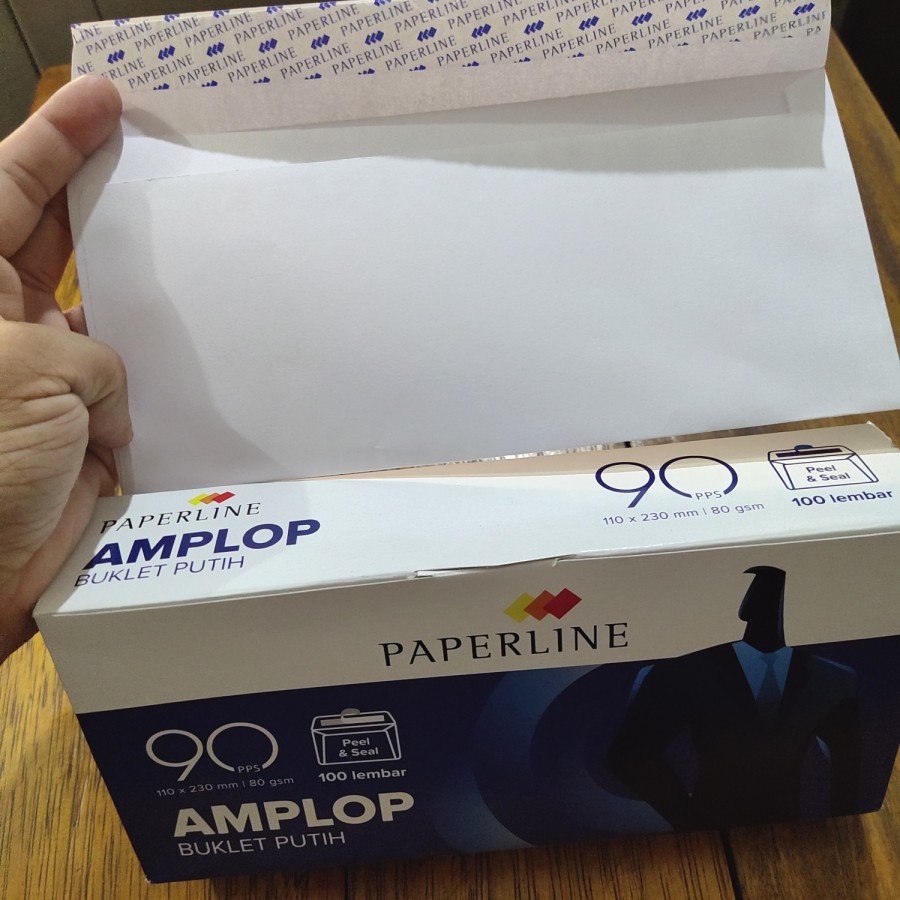 

RB Amplop Putih Paperline 90 (1pak)
