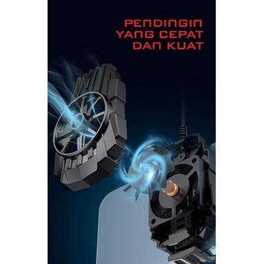 GAMEN Fan Cooler GMR01 Radiator Pendingin HP Cooling Fan Gaming Pendingin Tahan 30menit