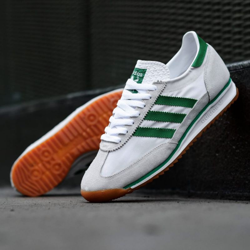 Sepatu Pria Adidas SL72 White Green Original Terbaru